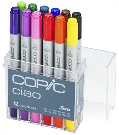 COPIC Marqueur ciao, set de 12
