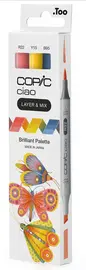 COPIC Marqueur ciao, set de 3 "Brilliant Palette