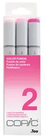 COPIC Marqueur sketch, kit de 3 "Color Fusion 2