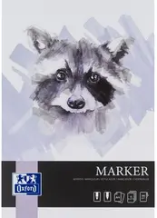 Oxford Art Bloc de dessin marqueur "Marker", A3, 15 feuilles