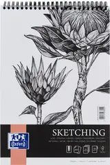 Oxford Art Bloc d'esquisse à spirale "Sketching", A3