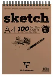 Clairefontaine Bloc croquis SKETCH, A3, 100 feuilles
