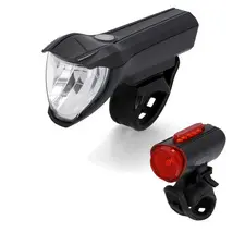 FISCHER Kit d'éclairage LED rechargeable TWIN, 50/25/15 lux