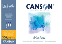 CANSON Bloc de papier aquarelle "Montval", A3, 30 feuilles