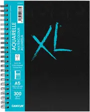CANSON Carnet de dessin XL BOOK AQUARELLE, A4