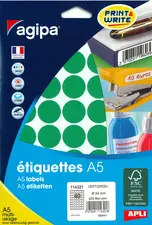 agipa Pastille de couleur, diamètre: 24 mm, rond, assorti