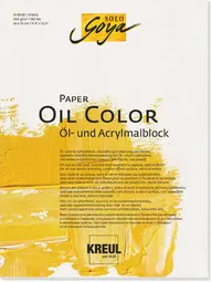 KREUL Bloc artistes SOLO Goya Paper Oil Color, 300 x 400 mm