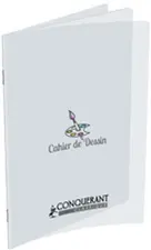 CONQUERANT CLASSIQUE Cahier de dessin, 170 x 220, 32 pages