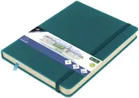 kangaro Cahier de croquis, 160 pages, A5, dark turquoise