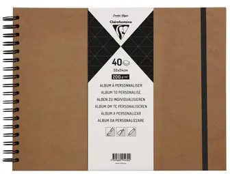 Pollen by Clairefontaine Carnet kraft 270 x 200 mm