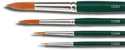 KREUL Pinceau Hobby Line BASIC, nylon, rond, N. 2
