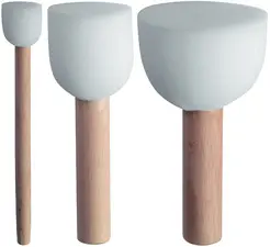 Marabu Pinceau pour pochoir, kit de 3