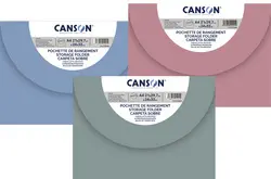 CANSON Pochette de rangement "Couleurs pastel", 340 x 470 mm