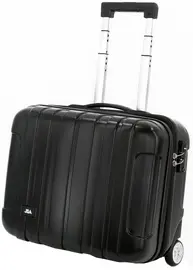 JSA Valise à roulettes pour Business Trolley Overnight, noir