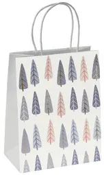 sigel Sac cadeau de Noël "Pine Trees", petit