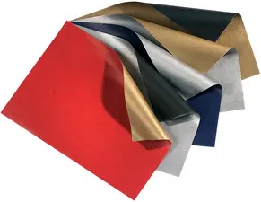 folia Papier cadeau de Noel "Bicolor", bleu/argent