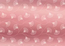 SUSY CARD Papier cadeau "Blooming rosé", sur rouleau