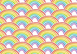 SUSY CARD Papier cadeau "Le pays des arcs-en-ciel", rouleau