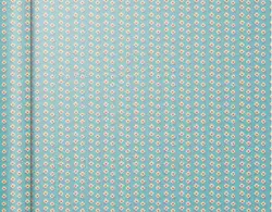 Clairefontaine Papier cadeau "Tiny Rolls fleurs bleues