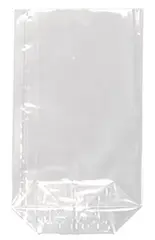 STARPAK Sachet à fond plat, (L)145 x (H)235 mm, transparent