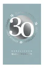 SUSY CARD Carte d'anniversaire "Petites fleurs" - 80 ans