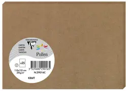 Pollen by Clairefontaine Carte kraft, 160 x 160 mm