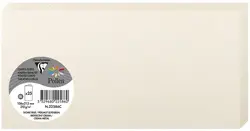Pollen by Clairefontaine Carte double DL, ivoire irisé