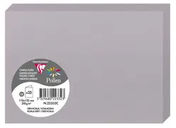 Pollen by Clairefontaine Carte double C6, gris koala