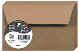 Pollen by Clairefontaine Enveloppe kraft, 114 x 162 mm