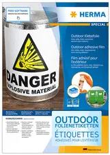 HERMA Étiquette film outdoor SPECIAL, 210 x 297 mm