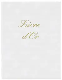 ELVE Livre d'or "Livre d'Or", 297 x 210 mm, blanc