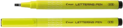 PILOT Feutre de calligraphie LETTERING PEN 10, noir