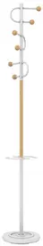 UNiLUX Portemanteau STUDIO, hauteur: 1.750 mm, blanc/hêtre