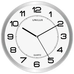 UNiLUX Horloge murale à quartz "ATTRACTION", magnétique