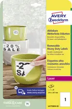 AVERY Zweckform Etiquette, diamètre: 30 mm, blanc
