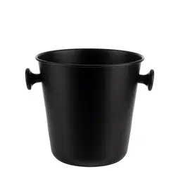 APS Seau à vin/champagne avec 2 poignées, 8 litres, noir