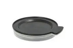 PAPSTAR Couvercle pour gobelet Circulware, noir