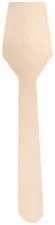 NATURE Star Cuiller à glace en bois, 96 mm, naturel