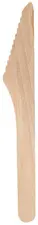 NATURE Star Couteau en bois ciré, longueur: 165 mm