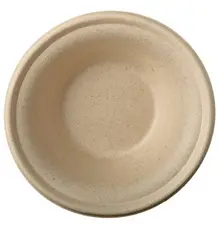 PAPSTAR Coupelle en canne à sucre "pure", 380 ml, nature