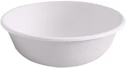 NATURE Star Coupelle en canne à sucre, rond, 850 ml, blanc