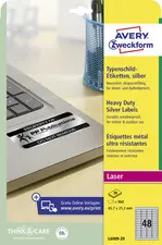 AVERY Zweckform Etiquette d'identification, argent