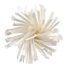 PAPSTAR Paille en papier "pure", 200 mm, blanc