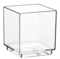 STARPAK Gobelet pour fingerfood, carré, 42 x 42 x 47 mm