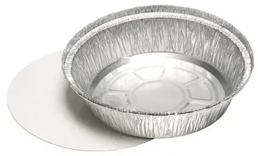 STARPAK Coupelle en aluminium rond, avec couvercle, 700 ml
