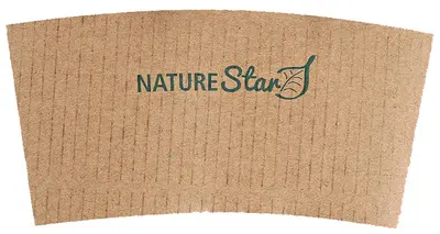 NATURE Star Manchon pour gobelet, pour gobelet de 200 ml