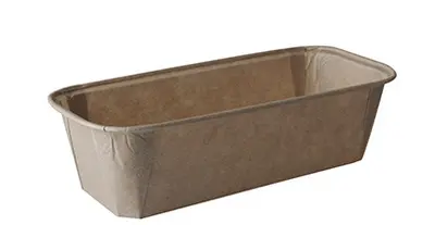 PAPSTAR Moule "pure", rectangulaire, 167 ml, brun