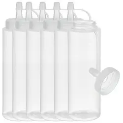 APS Bouteille verseuse souple, 260 ml, set de 6, rouge