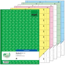 sigel Bloc de bons "Carnet de bons" A4, 1000 coupons