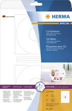 HERMA Etiquette SPECIAL pour CD/DVD, diamètre: 116 mm, maxi